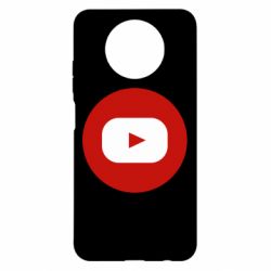 Чехол для Xiaomi Redmi Note 9 5G/Redmi Note 9T Round logo