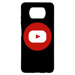 Чехол для Xiaomi Poco X3 Round logo - PrintSalon