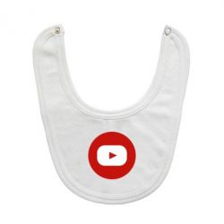 Слюнявчик  Round logo - PrintSalon