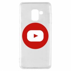 Чехол для Samsung A8 2018 Round logo