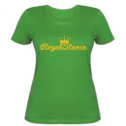 Женская футболка Royal Stance - PrintSalon