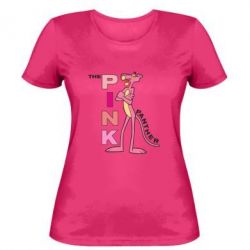 Женская футболка Розовая пантера - PrintSalon