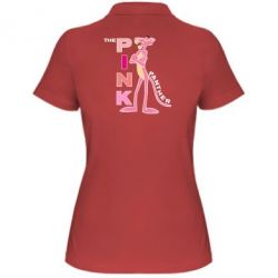 Женское поло Розовая пантера - PrintSalon