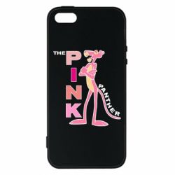 Чохол для iphone 5/5S/SE Рожева пантера-PrintSalon Чохол для iphone 5/5S/SE Рожева пантера