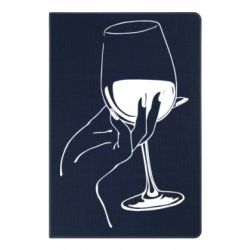 Блокнот Рука с бокалом - PrintSalon