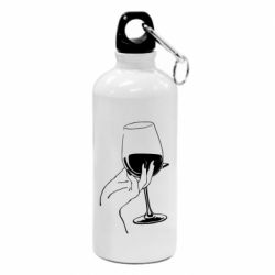 Фляга Рука с бокалом - PrintSalon