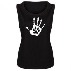 Майка жіноча Рука вовка - PrintSalon