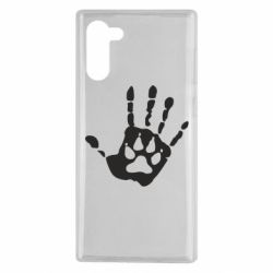 Чохол для Samsung Note 10 Рука вовка - PrintSalon