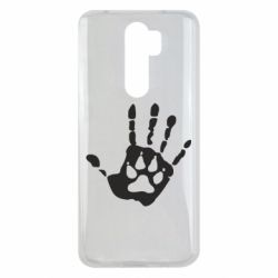 Чохол для Xiaomi Redmi Note 8 Pro Рука вовка - PrintSalon