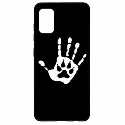 Чехол для Samsung A41 Рука волка