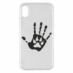 Чохол для iPhone X/Xs Рука вовка - PrintSalon