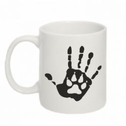 Чашка 320ml Рука волка