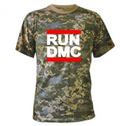 Камуфляжная футболка RUN DMC - PrintSalon