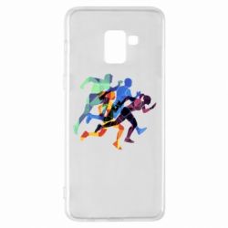 Чехол для Samsung A8+ 2018 Run - PrintSalon