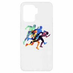 Чехол для Oppo Reno 5 Lite Run - PrintSalon