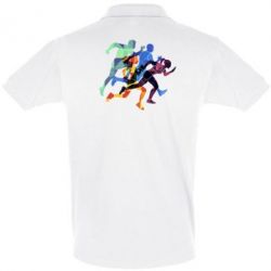 Мужское поло Run - PrintSalon