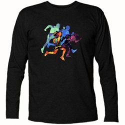 Футболка с длинным рукавом Run - PrintSalon