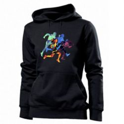Женское худи Run - PrintSalon