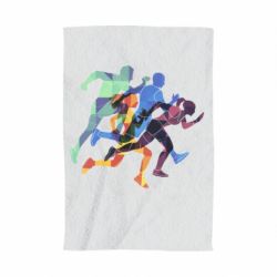 Полотенце с принтом Run - PrintSalon