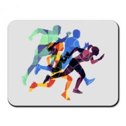 Коврик для мыши Run - PrintSalon