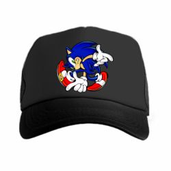 Кепка-тракер Running sonic - PrintSalon