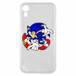 Чохол для iPhone XR Running sonic - PrintSalon