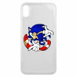 Чохол для iPhone Xs Max Running sonic-PrintSalon Чохол для iPhone Xs Max Running sonic