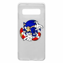 Чохол для Samsung S10 Running sonic - PrintSalon