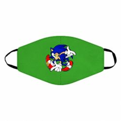 Маска багаторазова Running sonic - PrintSalon