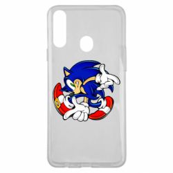 Чохол для Samsung A20s Running sonic-PrintSalon Чохол для Samsung A20s Running sonic