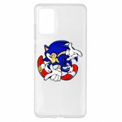 Чохол для Samsung S20+ Running sonic - PrintSalon