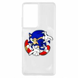 Чохол для Samsung S21 Ultra Running sonic - PrintSalon