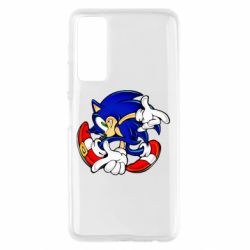 Чехол для Huawei P Smart 2021 Running sonic-PrintSalon Чехол для Huawei P Smart 2021 Running sonic