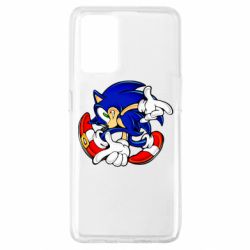 Чехол для Oppo A74 4G Running sonic-PrintSalon Чехол для Oppo A74 4G Running sonic