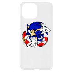 Чохол для Xiaomi Mi11 Lite Running sonic-PrintSalon Чохол для Xiaomi Mi11 Lite Running sonic