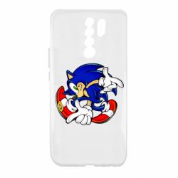 Чехол для Xiaomi Redmi 9 Running sonic-PrintSalon Чехол для Xiaomi Redmi 9 Running sonic