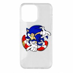 Чохол для iPhone 14 Pro Max Running sonic - PrintSalon