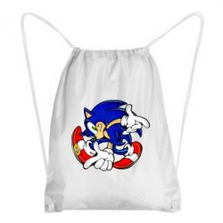 Рюкзак-мішок Running sonic - PrintSalon