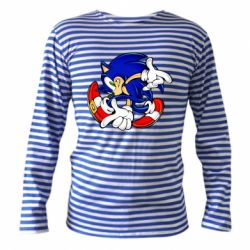 Тільник з довгим рукавом Running sonic - PrintSalon