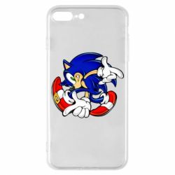 Чехол для iPhone 7 Plus Running sonic