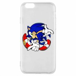 Чохол для iPhone 6/6S Running sonic - PrintSalon