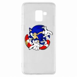 Чохол для Samsung A8+ 2018 Running sonic - PrintSalon