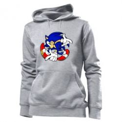 Женское худи Running sonic