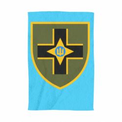 Полотенце с принтом 28-й Отдельная Механизированная Бригада имени Рыцарей Зимнего Похода - PrintSalon