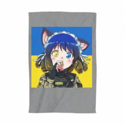 Полотенце с принтом Аниме Украина - PrintSalon