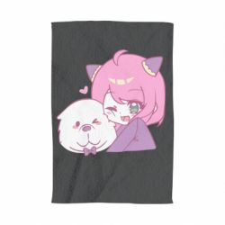 Полотенце с принтом Аня и Бонд Форджер