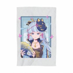 Полотенце с принтом Аяка в рамке - PrintSalon