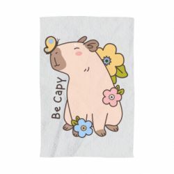 Полотенце с принтом Be Capy - PrintSalon