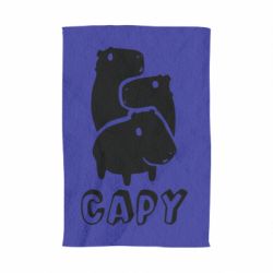 Полотенце с принтом Capy - PrintSalon