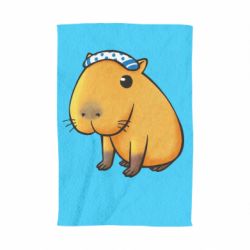 Полотенце с принтом Capybara Art - PrintSalon